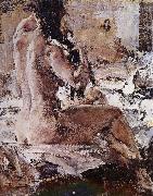 Nikolay Fechin Back Nude oil painting reproduction